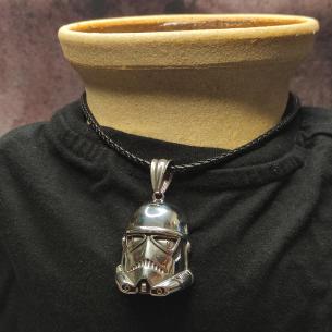 Pendant steel helmet STRORMTROOPER - Inspired by legend 2