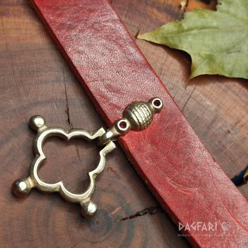 RUDOLPH Medieval belt hanger pendant mounts - for weapons, purses, keys, rosaries and handbags