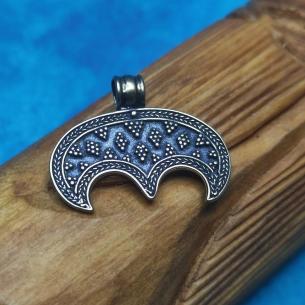 Amazing small 1:1 replica of LUNETTE - Lunice Mikulčice - Great Moravia 9th century