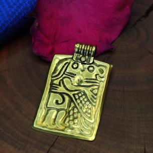 LÁSKA Z DÁNSKA - replika medailonu gulgubbar s milenci z Bornholmu 2