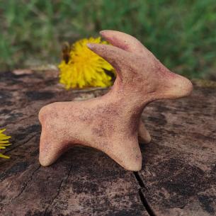 Soška REPLIKA - Koza Kréta - Figurka z keramiky - Mínojská kultura 2000 - 1700 př. Kr.