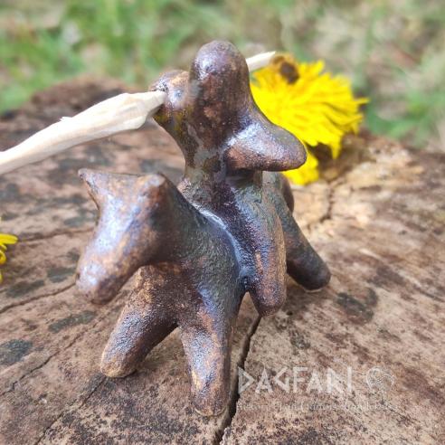 REPLIKA - Ritter mit Speer Irland - Mittelalterliche Tonfigur - Pferd aus Dublin, 14.