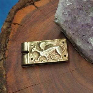 GRIFFIN Replica Chape for belt buckle - High middle Age - medieval buckle strap 2