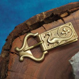PHOENIX Replica Chape for belt buckle - High middle Age - medieval buckle strap