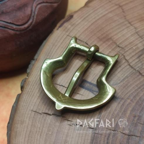 MEDIEVAL CLASSIC - Replica of the popular UNIVERSAL belt buckle for belts and straps of all kinds, larger.