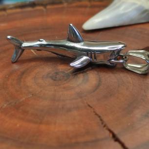 Přívěsek ČELISTI ŽRALOK - amulet žralok zabiják z chirurgické oceli 2