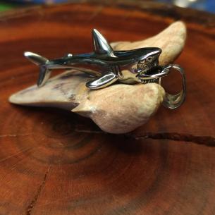 Přívěsek ČELISTI ŽRALOK - amulet žralok zabiják z chirurgické oceli