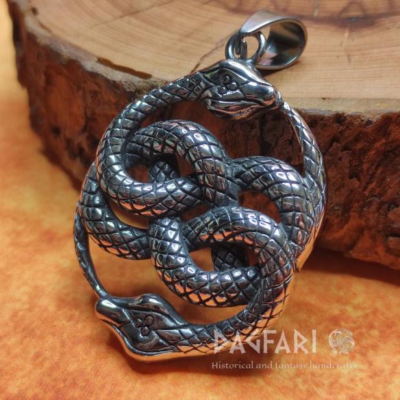 Amulett AURYN - schlangenumwundener Talisman ,,Orin, Oryn“ Unendliche Geschichte