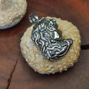 Přívěsek MYTICKÁ MEDÚSA - hadí vlasy a nebezpečné oči 2