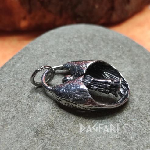 Přívěsek strážce ARCHANDĚL - ochraňující andílek s velkými křídly