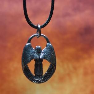 Guardian pendant ARCHANGEL - protecting angel with big wings 2