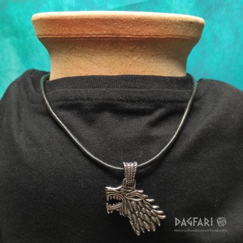 Přívěsek WINTER IS COMING - vlk Starků - Hra o trůny