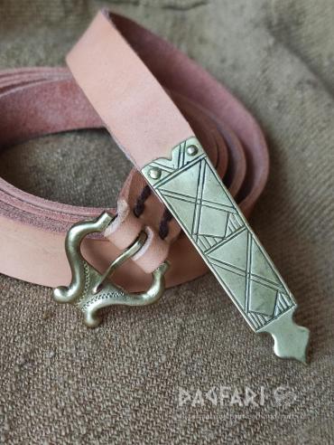 ALBRECHT 1250 - 1350, Přezka na opasek, vrcholný středověk