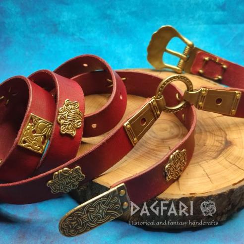 REPLIKA Wikinger dekorative Gürtelbeschläge - Knoten