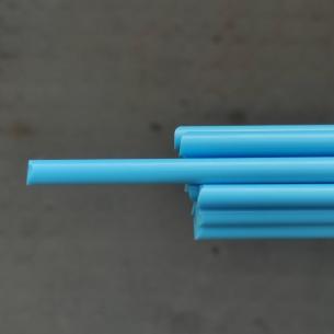 GLASS sky blue non transparent  LAMPWORKING sticks for beads