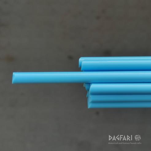 GLASS sky blue non transparent  LAMPWORKING sticks for beads