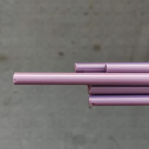 SKLO - levandulová fialová neprůhledná LAMPOVÉ TYČINKY pro výrobu korálků