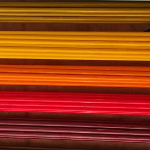 GLASS red brown hazel opaque LAMPWORKING sticks for beads 2