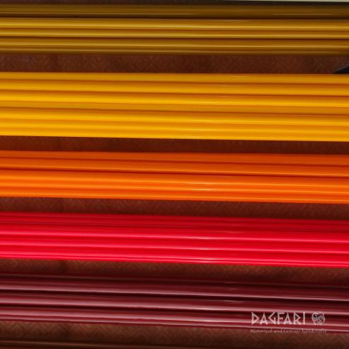 GLAS Eigelb gelb opak LAMPENSTÄBE für Glasperlen