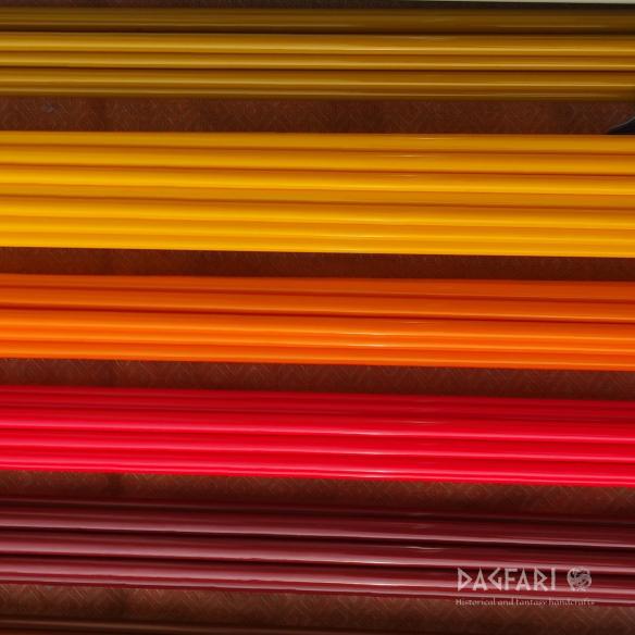 GLAS Eigelb gelb opak LAMPENSTÄBE für Glasperlen