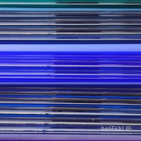 SKLO - královská modrá transparentní LAMPOVÉ TYČINKY pro výrobu korálků