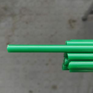 GLASS deep green translucent LAMPWORKING sticks for beads