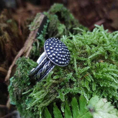 ELITE Replik des Altstädter Ringes mit Granulat Großmähren, Silber Ag 925/1000