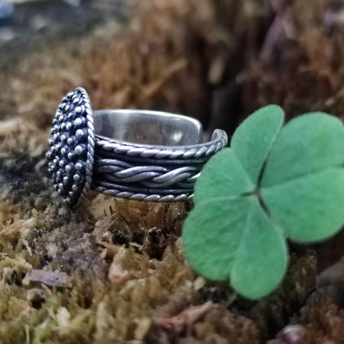 ELITE Replik des Altstädter Ringes mit Granulat Großmähren, Silber Ag 925/1000