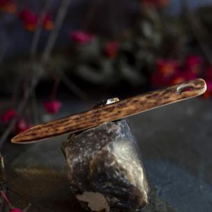 YMIR Jehla NÅLBINDING parohová, ruční výroba, AUTENTICKÉ ŘEMESLO