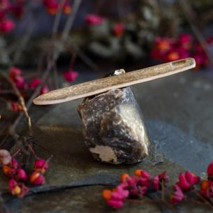 YMIR Jehla NÅLBINDING parohová, ruční výroba, AUTENTICKÉ ŘEMESLO 2