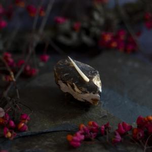 ASK Jehla na šití z jeleního parohu, ručně vyrobená pro autentické historické řemelo 2