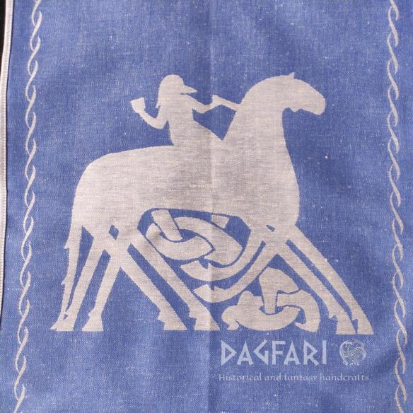UTĚRKA ODIN A SLEIPNIR oboustranný tkaný motiv - více barev