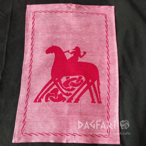 UTĚRKA ODIN A SLEIPNIR oboustranný tkaný motiv - více barev