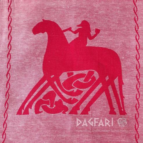 TROCKENTUCH ODIN UND SLEIPNIR – beidseitiges gewebt Motiv – mehrere Farben