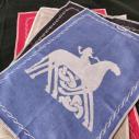 TEA TOWEL ODIN AND SLEIPNIR - double-sided woven motif - multiple colors