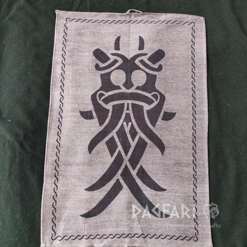 TROCKENTUCH LOKI VON MAMMEN – beidseitiges gewebt Motiv – mehrere Farben