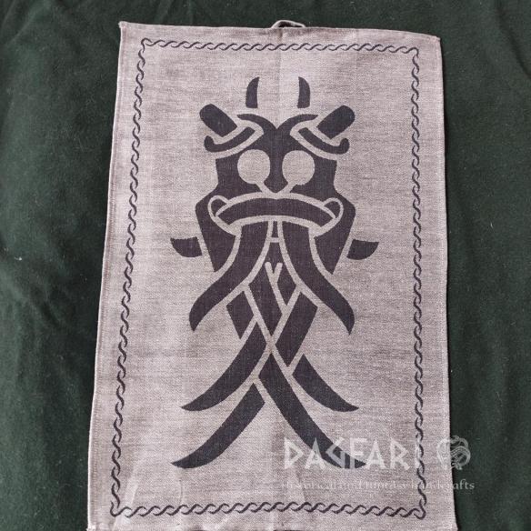 TROCKENTUCH LOKI VON MAMMEN – beidseitiges gewebt Motiv – mehrere Farben