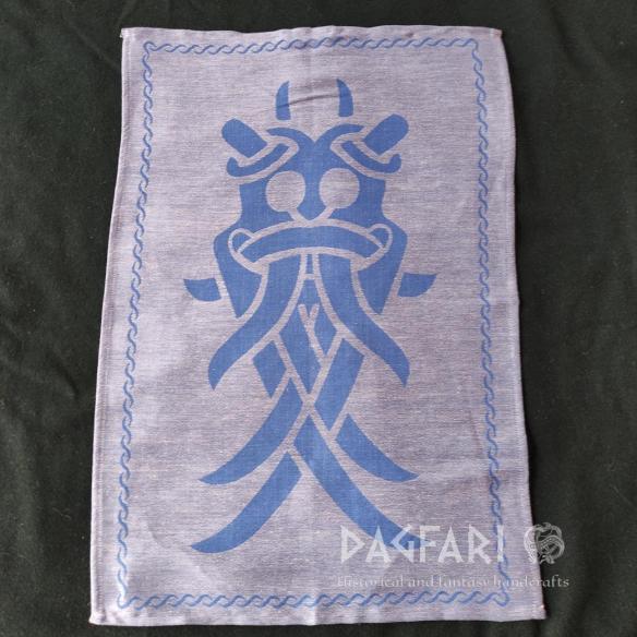 TROCKENTUCH LOKI VON MAMMEN – beidseitiges gewebt Motiv – mehrere Farben