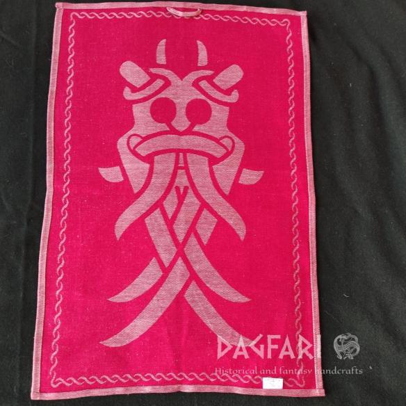 TEA TOWEL LOKI FROM MAMMEN - double-sided woven motif - multiple colors