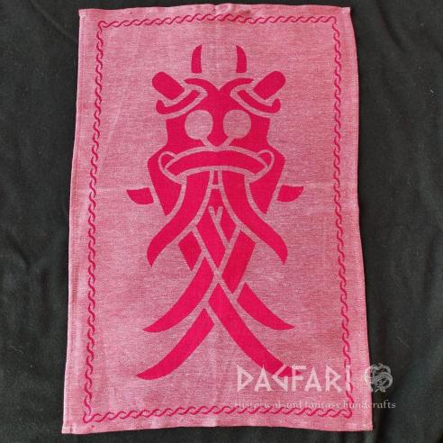 TROCKENTUCH LOKI VON MAMMEN – beidseitiges gewebt Motiv – mehrere Farben