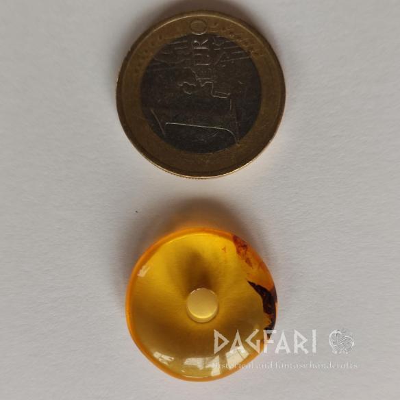 Baltic AMBER BEAD - DONUT, RINGPEARL, DISC - original jewelry