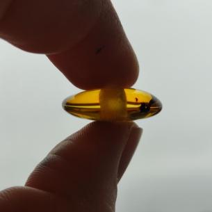 Baltic AMBER BEAD - DONUT, RINGPEARL, DISC - original jewelry 2