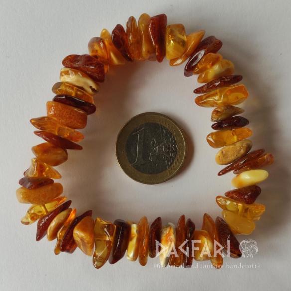 Baltic AMBER extra large pieces - amber bracelet in multiple colors