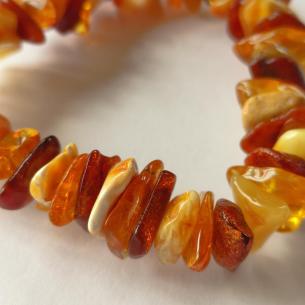 Baltic AMBER extra large pieces - amber bracelet in multiple colors 2