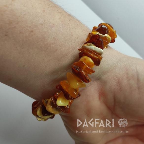 Baltic AMBER extra large pieces - amber bracelet in multiple colors