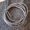 LINEN cord - ideal a string for pendants linen for LIVING HISTORY 1 meter