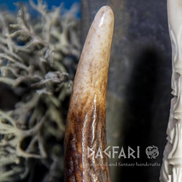 DAGFARI Přívěsek parohová špička NATUR - Přírodní jelení parůžek na krk