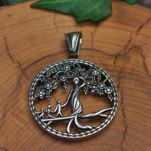 Talisman MY FAMILY TREE ♡ - úžasný strom života s rodinou v designu pevného stromu