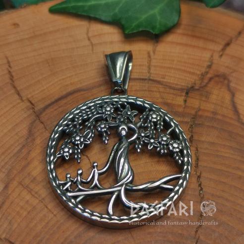 Talisman MY FAMILY TREE ♡ – ein wunderschöner Baum des Lebens mit Ihrer Familie im Design eines starken Baumes