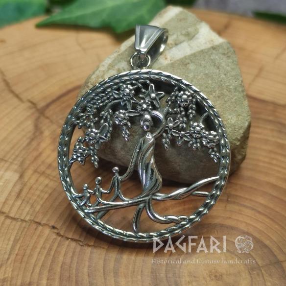 Talisman MY FAMILY TREE ♡ – ein wunderschöner Baum des Lebens mit Ihrer Familie im Design eines starken Baumes